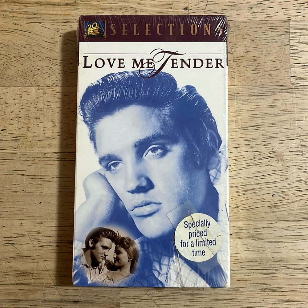 Love Me Tender Elvis Presley VHS Sealed